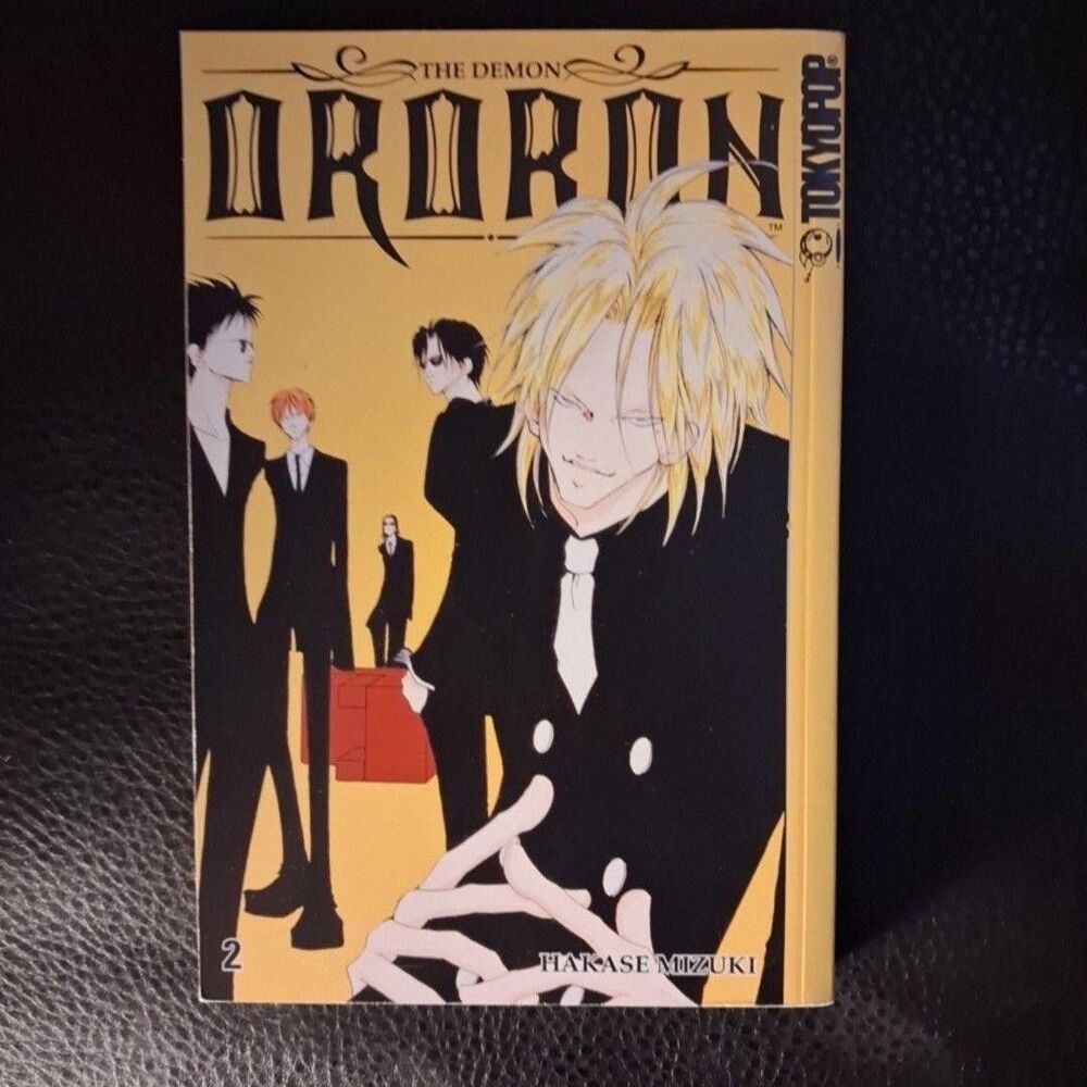 The Demon Ororon Volume 2 Hakase Mizuki Manga Tokyopop Paperback Yellow Cover